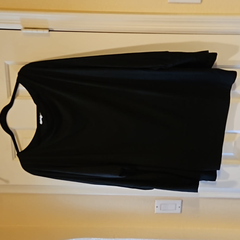 Poetsky Black Everyday Long sleeve Tee Size 2xl